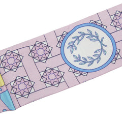 エルメス ツイリー LA DANSE DES AMAZONES アマゾンのダンス スカーフ ピンク マルチカラー レディース HERMES 【中古】