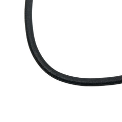 ブルガリ チョーカー ブラック シルバー レザー メタル レディース BVLGARI 【中古】