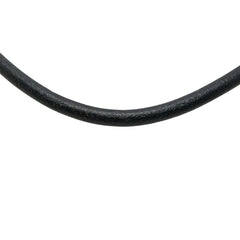 ブルガリ チョーカー ブラック シルバー レザー メタル レディース BVLGARI 【中古】