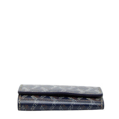 ゴヤール ヘリンボーン 6連 キーケース パープル マルチカラー PVC レザー レディース GOYARD 【中古】