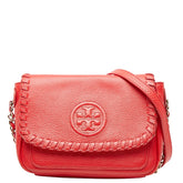トリーバーチ チェーンショルダーバッグ レッド レザー レディース Tory Burch 中古
