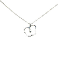 ティファニー アップル ネックレス SV925 シルバー レディース TIFFANY&Co. 【中古】