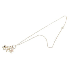ティファニー フラワー バタフライ ビー ビジュー ネックレス SV925 シルバー レディース TIFFANY&Co. 【中古】