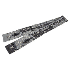 ルイ ヴィトン モノグラム バンドー モノグラム スカーフ M78227 グレー マルチカラー レディース LOUIS VUITTON 【中古】