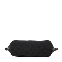 グッチ GGキャンバス アクセサリーポーチ ハンドバッグ 07198 ブラック キャンバス レディース GUCCI 【中古】