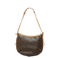 ルイ ヴィトン モノグラム トゥラムGM 斜め掛け ショルダーバック M40075 ブラウン PVC レザー レディース LOUIS VUITTON 【中古】