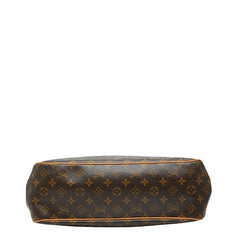 ルイ ヴィトン モノグラム バティニョール オリゾンタル ショルダーバッグ トートバッグ M51154 ブラウン PVC レザー レディース LOUIS VUITTON 【中古】