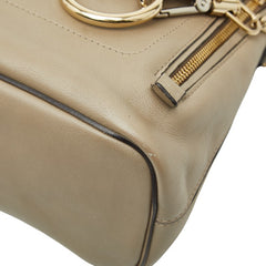 クロエ フェイ リュック バックパック ハンドバッグ 2WAY グレージュ レザー スウェード レディース Chloe 【中古】
