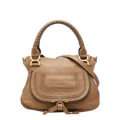 クロエ マーシー ハンドバッグ ショルダーバッグ 2WAY ブラウン レザー レディース Chloe 【中古】