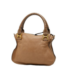 クロエ マーシー ハンドバッグ ショルダーバッグ 2WAY ブラウン レザー レディース Chloe 【中古】