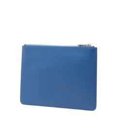 ジバンシー クラッチバッグ ブルー レザー レディース Givenchy 【中古】