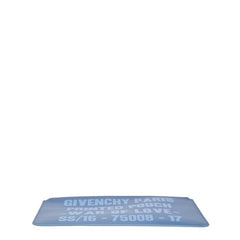 ジバンシー クラッチバッグ ブルー レザー レディース Givenchy 【中古】
