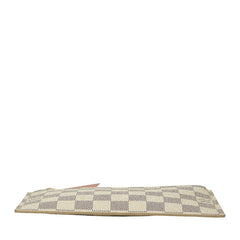 ルイ ヴィトン ダミエ アズール ポシェット フェリシー 付属 ポーチ ホワイト PVC レザー レディース LOUIS VUITTON 【中古】