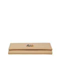 グッチ ダブルG カードケース 790067 ベージュ レザー レディース GUCCI 【中古】