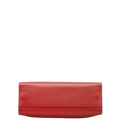 グッチ バンブー ニムフェア ハンドバッグ ショルダーバッグ 2WAY 459076 レッド レザー レディース GUCCI 【中古】