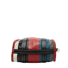 バレンシアガ バザールショッパー XS ハンドバッグ ショルダーバッグ 2WAY 452458 マルチカラー レザー レディース BALENCIAGA 【中古】