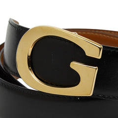 グッチ ベルト サイズ:65 26 036 1406 0956 ブラック レザー レディース GUCCI 【中古】