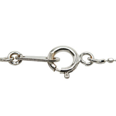 K18WG ホワイトゴールド ダイヤ0.20ct ペンダントネックレス レディース 【中古】