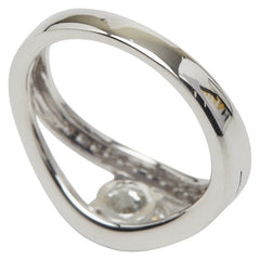 Pt900 プラチナ ダイヤ1.06ct ダイヤ0.26ct リング 指輪 レディース 13.5号 【中古】