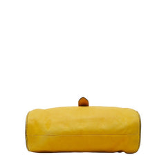 ロエベ キャンディ ショルダーバッグ イエロー レザー レディース LOEWE 【中古】