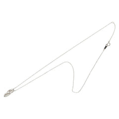 Pt900 プラチナ Pt850 プラチナ ダイヤ0.08ct ダイヤ0.07ct ペンダントトップ ネックレス レディース 【中古】