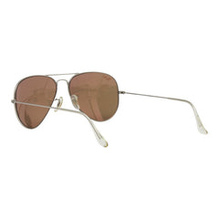 レイバン アビエーター サングラス ティアドロップ RB3025 シルバー メタル メンズ Ray-Ban 【中古】