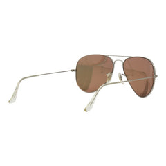 レイバン アビエーター サングラス ティアドロップ RB3025 シルバー メタル メンズ Ray-Ban 【中古】