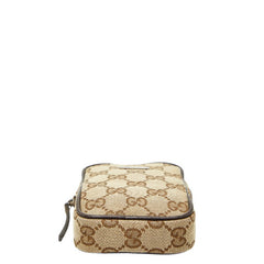 グッチ GGキャンバス ポーチ 115249 ベージュ キャンバス レディース GUCCI 【中古】