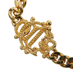 ディオール チェーン ブレスレット ゴールド メッキ レディース Dior 【中古】