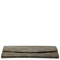 ルイ ヴィトン モノグラム ポシェット ポルトモネクレディ ヴィンテージ 長財布 ブラウン PVC レディース LOUIS VUITTON 【中古】