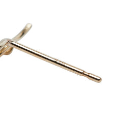 K10YG イエローゴールド アコヤパール4.2~3.2mm ピアス レディース 【中古】