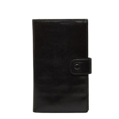 シャネル ココマーク 長財布 ブラック ラムスキン レディース CHANEL 【中古】