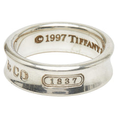 ティファニー 1837 リング リング 指輪 SV925 シルバー メンズ TIFFANY&Co. 【中古】