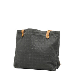 エルメス アメダバ カバ ドゥ ポッシュ ショルダーバッグ トートバッグ グレー ブラウン キャンバス レザー レディース HERMES 【中古】