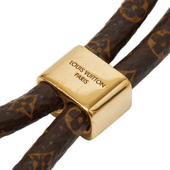 ルイ ヴィトン モノグラム フォンホルダー ルイーズ ストラップ スマートフォンホルダー M68382 ブラウン PVC レディース LOUIS VUITTON 【中古】