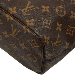 ルイ ヴィトン モノグラム ネヴァーフルPM ハンドバッグ トートバッグ M41245 ブラウン PVC レザー レディース LOUIS VUITTON 【中古】