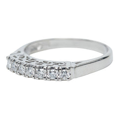 Pt900 プラチナ ダイヤ0.21ct リング 指輪 レディース 10.5号 【中古】
