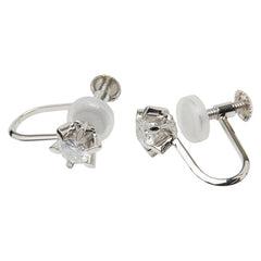 Pt900 プラチナ ダイヤ0.32ct イヤリング レディース 【中古】