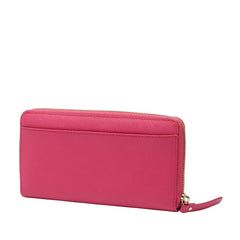 ケイトスペード ハート 長財布 ライトピンク レザー レディース Kate Spade 【中古】