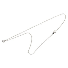Pt900 プラチナ Pt850 プラチナ ダイヤ0.514ct ペンダント ネックレス レディース 【中古】