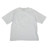 プラダ FELPA LOGO Tシャツ サイズL UJN773 アイボリー ホワイト コットン メンズ PRADA 【中古】