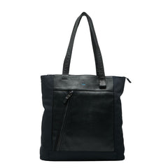 ランバン オンブルー ビジネスバッグ トートバッグ ショルダーバッグ ネイビー ブラック ナイロン レザー メンズ LANVIN 【中古】