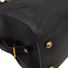 サンローラン Yライン カバス クラシック ハンドバッグ 311208 ブラック レザー レディース SAINT LAURENT 【中古】
