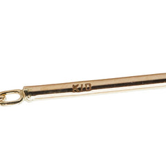 K10YG イエローゴールド スターモチーフ ピアス レディース 【中古】
