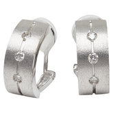 K18WG ホワイトゴールド ダイヤ0.20ct イヤリング ピアス レディース 【中古】