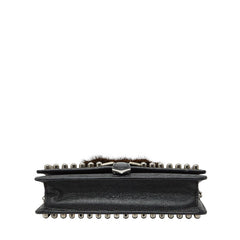 フェンディ カーリト スタッズ チェーン ショルダーバッグ ウォレットバッグ 8M0346 ブラック レザー レディース FENDI 【中古】