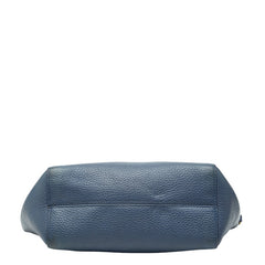 グッチ スウィング ハンドバッグ 368827 ブルー レザー レディース GUCCI 【中古】