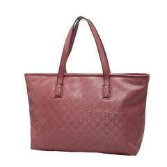 グッチ GGインプリメ トートバッグ ショルダーバッグ 211137 ピンク PVC レザー レディース GUCCI 【中古】