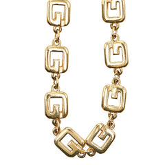 ジバンシー Gロゴ ネックレス ゴールド メッキ レディース Givenchy 【中古】