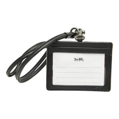 コーチ シグネチャー パスケース F88367 ベージュ ブラック PVC レザー レディース COACH 【中古】